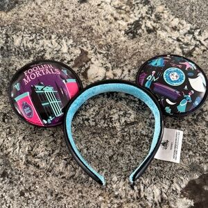 Disney Parks The Haunted Mansion "Foolish Mortals" Ears Headband.